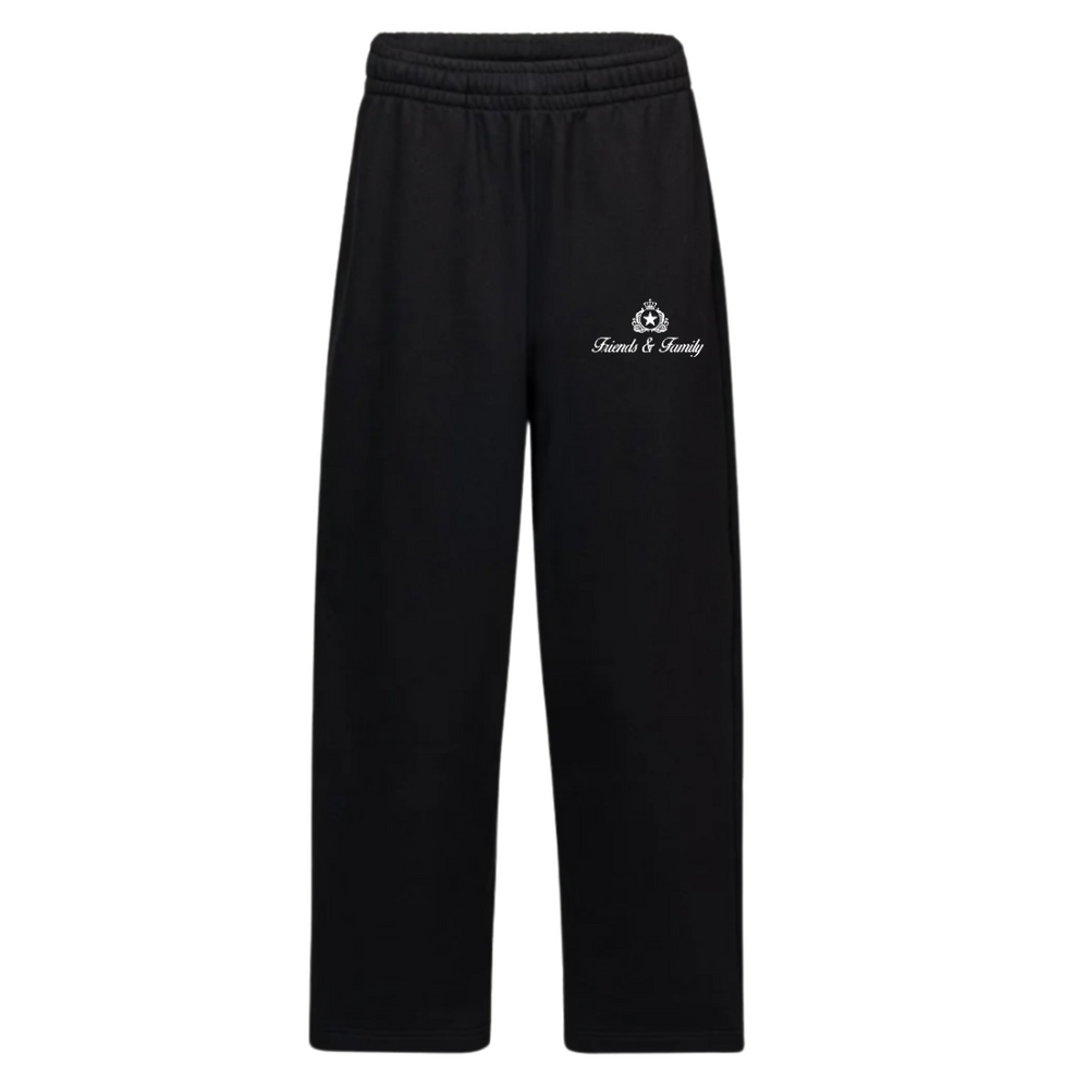 RELAXED SWEATPANT - JET BLACK